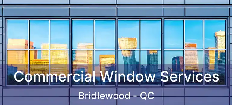  Commercial Window Services Bridlewood - QC