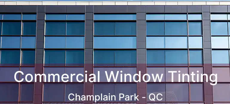  Commercial Window Tinting Champlain Park - QC