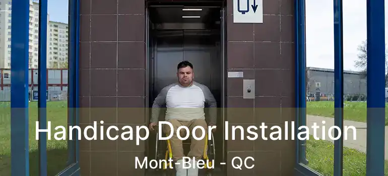  Handicap Door Installation Mont-Bleu - QC