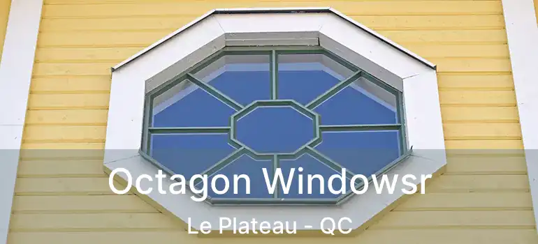  Octagon Windowsr Le Plateau - QC
