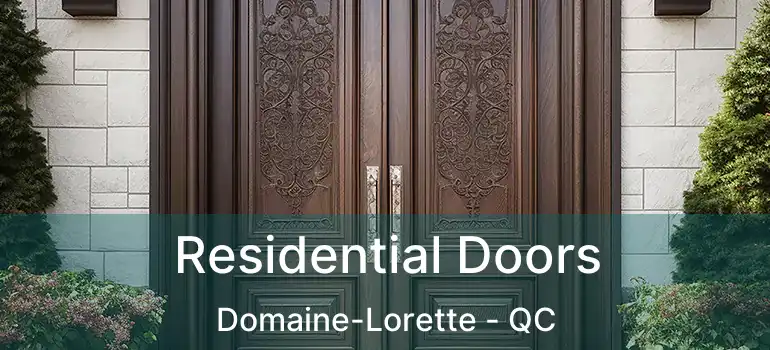  Residential Doors Domaine-Lorette - QC