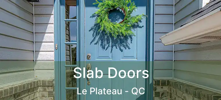  Slab Doors Le Plateau - QC