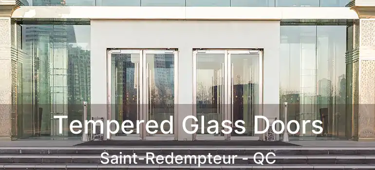  Tempered Glass Doors Saint-Redempteur - QC