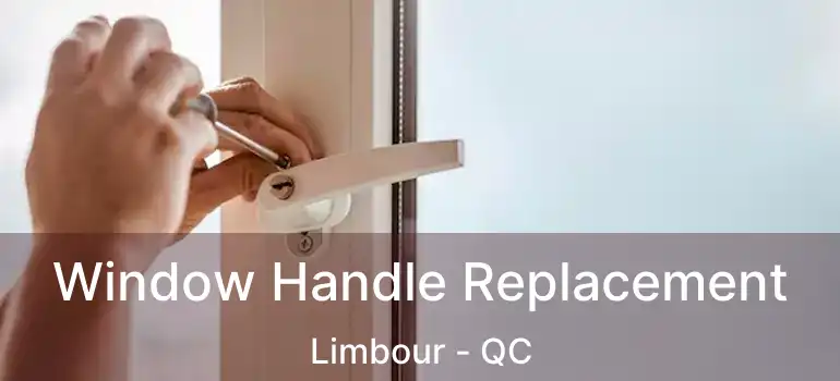  Window Handle Replacement Limbour - QC