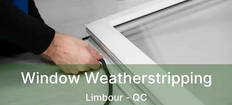  Window Weatherstripping Limbour - QC